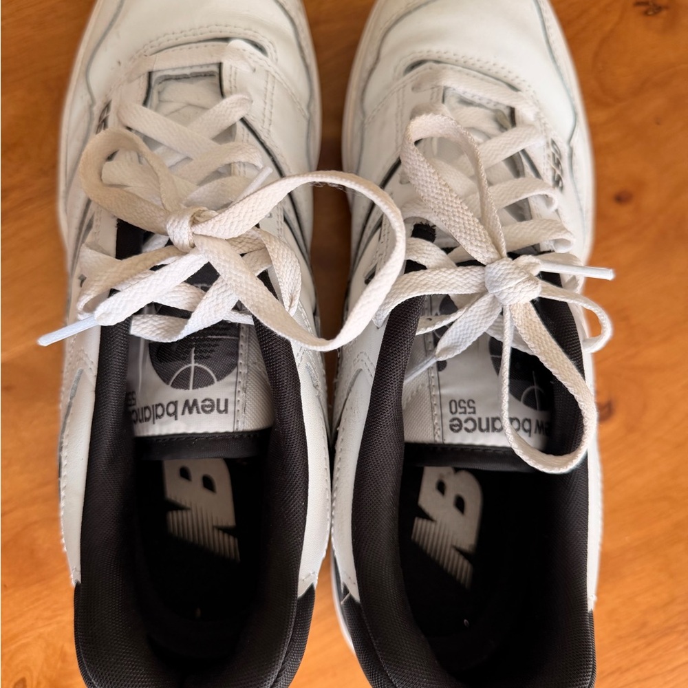 New Balance 550 Oreo BB550HA1 Black White Rain Storm - Size 10 - Picture 2 of 7